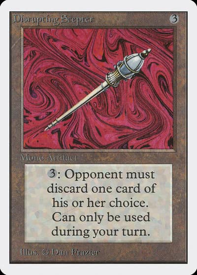 Disrupting Scepter 2ED-243 Unlimited Edition Magic card