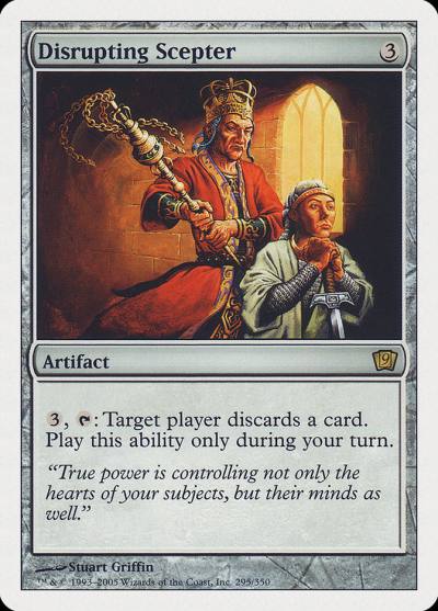 Disrupting Scepter 9ED-295 Ninth Edition Magic card