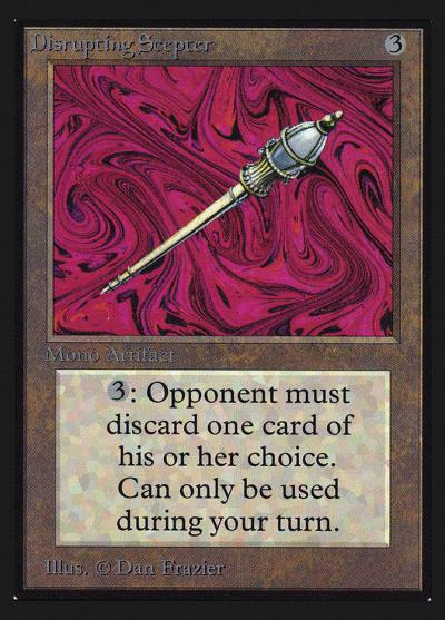 Disrupting Scepter CED-243 Collectors' Edition Magic card