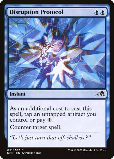 Disruption Protocol NEO-51 Kamigawa: Neon Dynasty Magic card