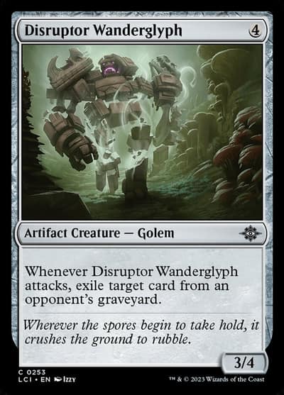 Disruptor Wanderglyph 253 The Lost Caverns of Ixalan Magic card