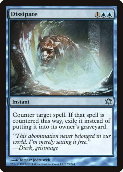 Dissipate ISD-53 Innistrad Magic card