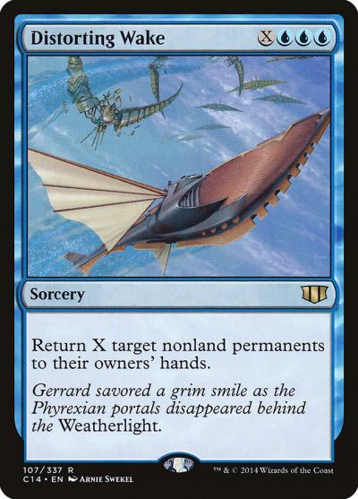Distorting Wake C14-107 Commander 2014 Magic card