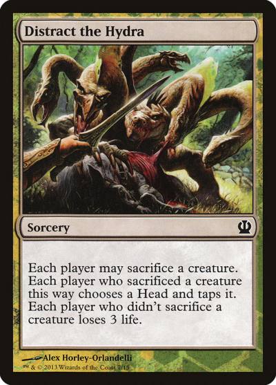 Distract the Hydra TFTH-7 Face the Hydra Magic card
