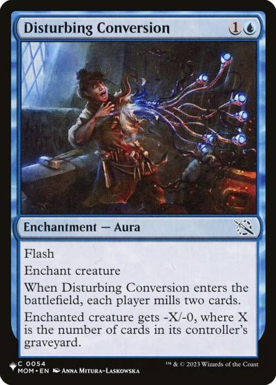 Disturbing Conversion PLST-MOM-54 The List Magic card