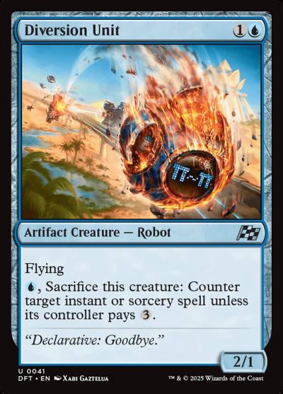 Diversion Unit DFT-41 Aetherdrift Magic card