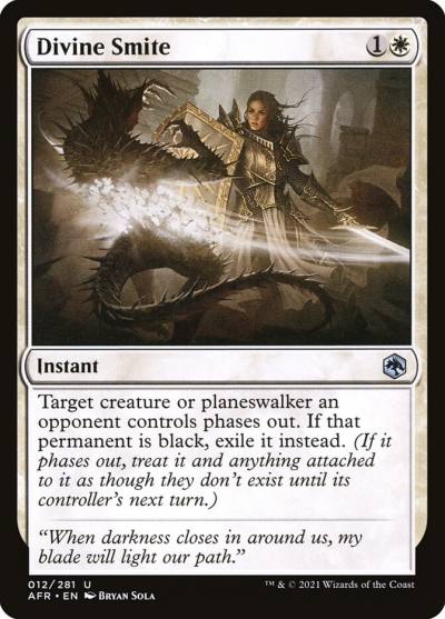 Divine Smite AFR-12 Adventures in the Forgotten Realms Magic card