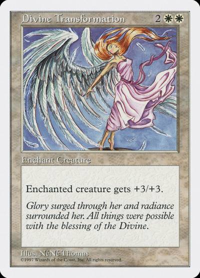 Divine Transformation 5ED-28 Fifth Edition Magic card