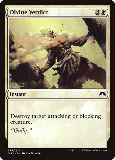 Divine Verdict ORI-274 Magic Origins Magic card