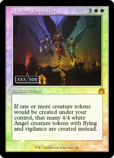 Divine Visitation RVR-306Z Ravnica Remastered Magic card