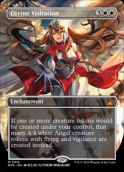 Divine Visitation RVR-416 Ravnica Remastered Magic card