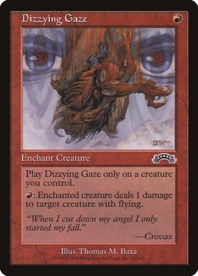 Dizzying Gaze EXO-81 Exodus Magic card