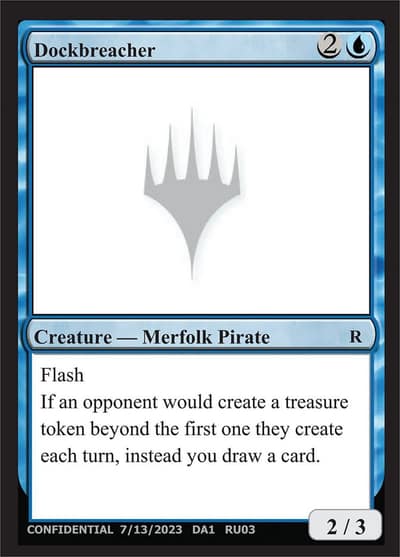 Dockbreacher RU03a Unknown Event Magic card