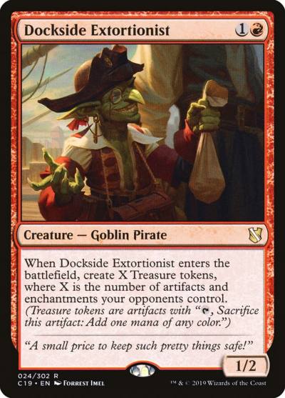 Dockside Extortionist C19-24 Commander 2019 Magic card