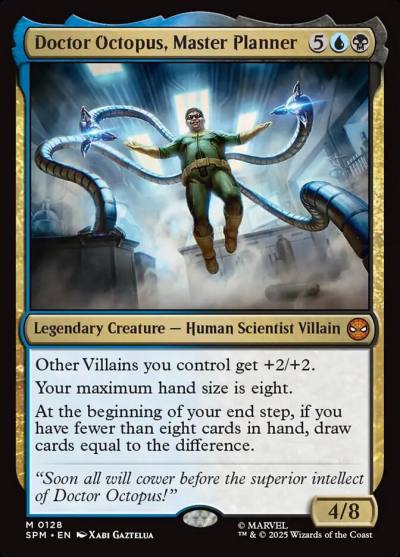 Doctor Octopus, Master Planner SPM-128 Marvel's Spider-Man Magic card