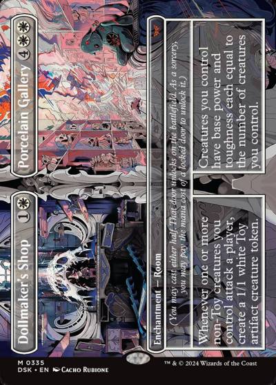 Dollmaker's Shop // Porcelain Gallery DSK-335 Duskmourn: House of Horror Magic card