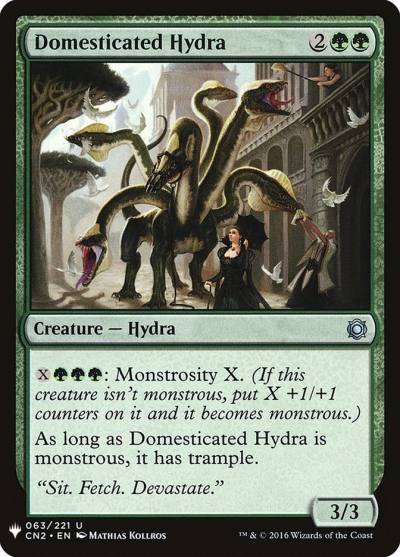 Domesticated Hydra PLST-CN2-63 The List Magic card
