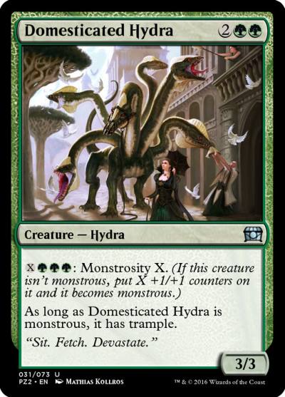 Domesticated Hydra PZ2-31 Treasure Chest Magic card