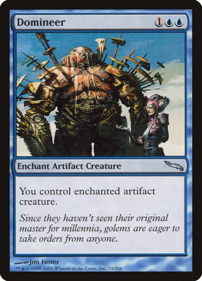 Domineer MRD-33 Mirrodin Magic card