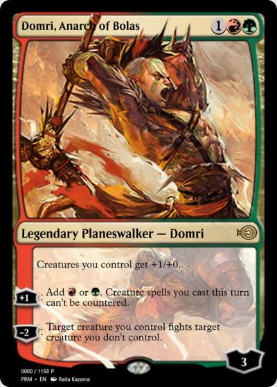Domri, Anarch of Bolas PRM-72225 Magic Online Promos Magic card