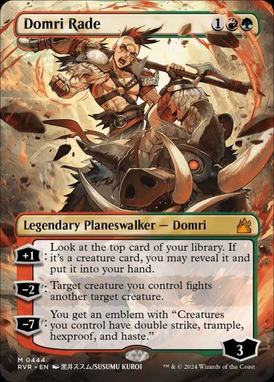 Domri Rade RVR-444 Ravnica Remastered Magic card