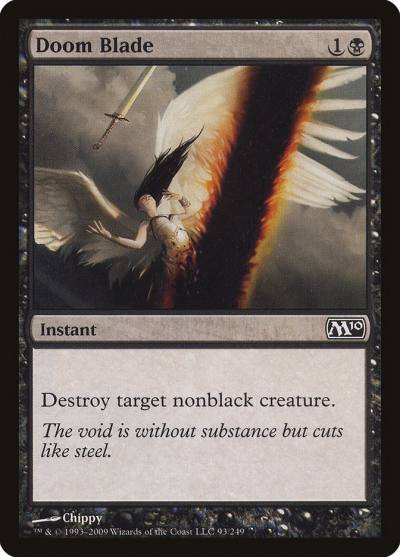 Doom Blade M10-93 Magic 2010 Magic card