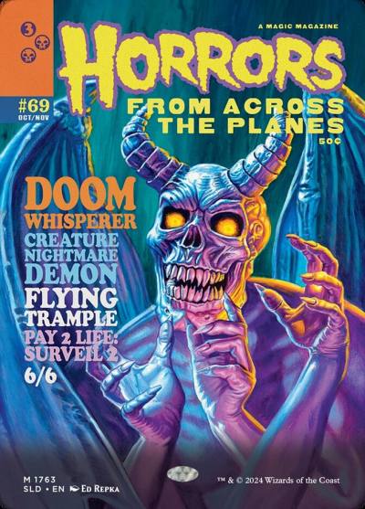 Doom Whisperer SLD-1763 Secret Lair Drop Magic card