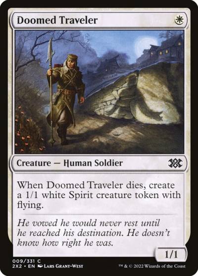 Doomed Traveler 2X2-9 Double Masters 2022 Magic card