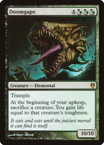 Doomgape DDJ-65 Duel Decks: Izzet vs. Golgari Magic card
