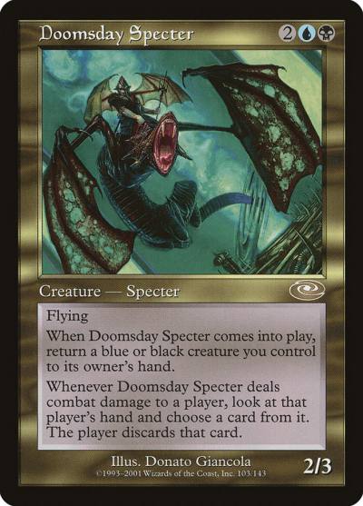 Doomsday Specter PLS-103 Planeshift Magic card