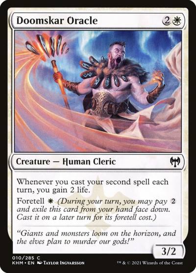 Doomskar Oracle KHM-10 Kaldheim Magic card