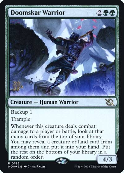 Doomskar Warrior PMOM-185S March of the Machine Promos Magic card