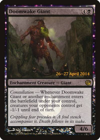 Doomwake Giant PJOU-66STAR Journey into Nyx Promos Magic card