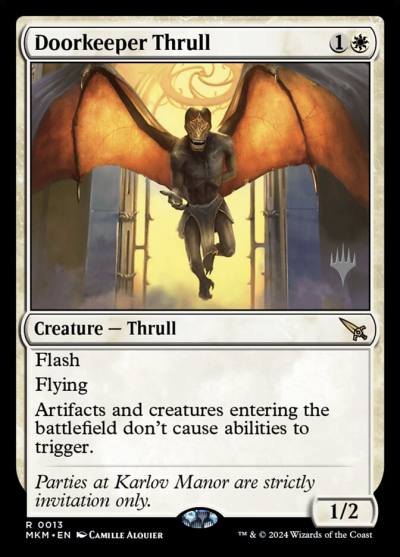 Doorkeeper Thrull PMKM-13P Murders at Karlov Manor Promos Magic card