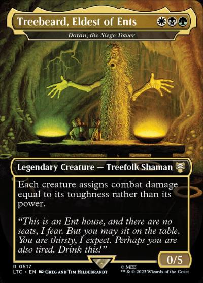 Doran, the Siege Tower LTC-517 Tales of Middle-earth Commander Magic card