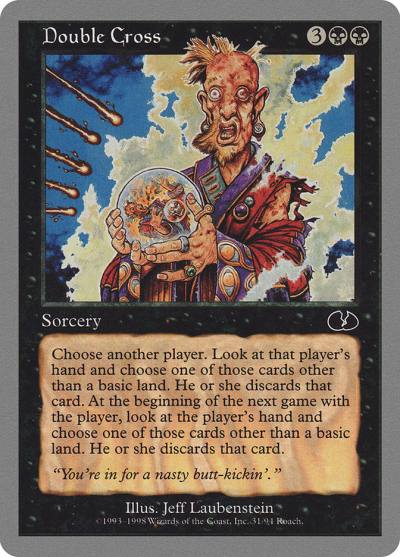Double Cross UGL-31 Unglued Magic card