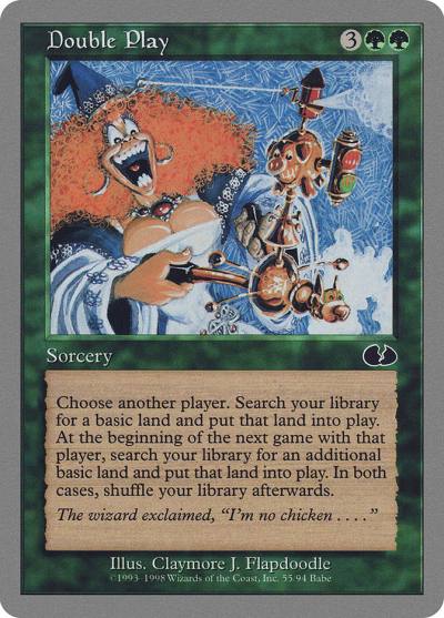 Double Play UGL-55 Unglued Magic card