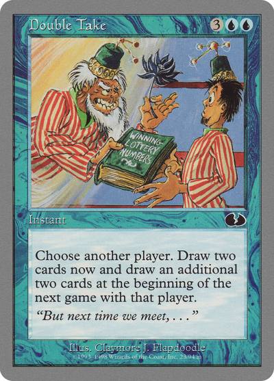 Double Take UGL-23 Unglued Magic card