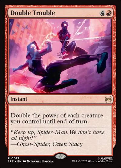 Double Trouble SPE-13 Marvel's Spider-Man Eternal Magic card