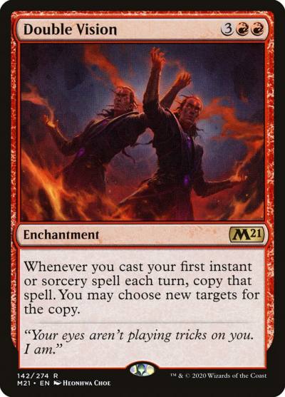 Double Vision M21-142 Core Set 2021 Magic card