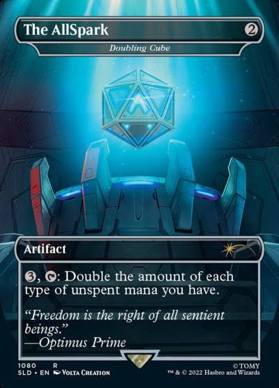Doubling Cube // Doubling Cube SLD-1080 Secret Lair Drop Magic card