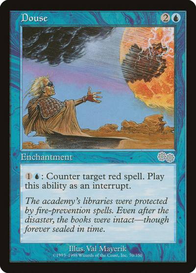 Douse USG-70 Urza's Saga Magic card