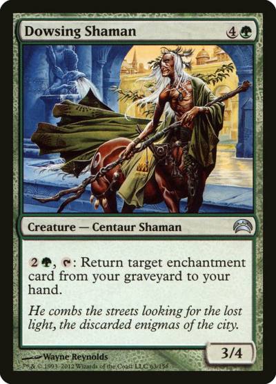 Dowsing Shaman PC2-63 Planechase 2012 Magic card