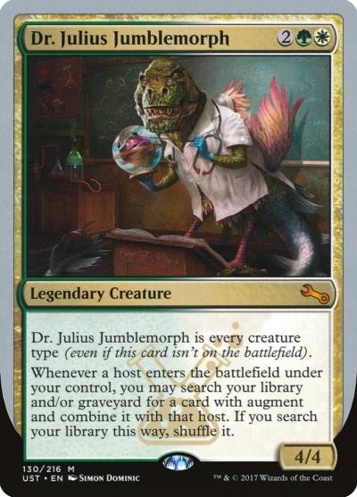 Dr. Julius Jumblemorph UST-130 Unstable Magic card