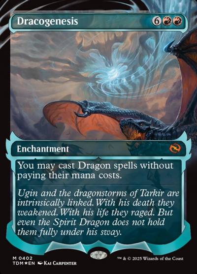 Dracogenesis TDM-402 Tarkir: Dragonstorm Magic card