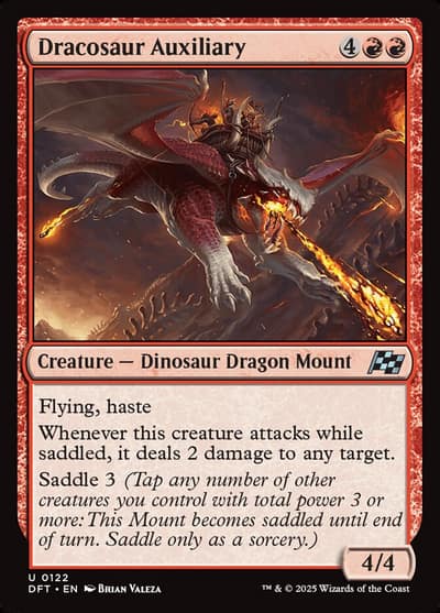 Dracosaur Auxiliary 122 Aetherdrift Magic card