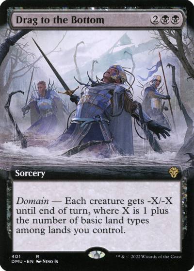 Drag to the Bottom DMU-401 Dominaria United Magic card