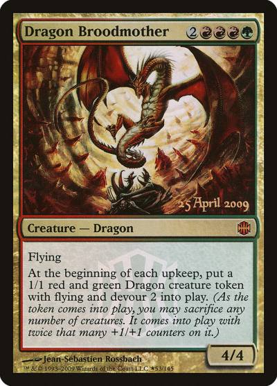 Dragon Broodmother PARB-53STAR Alara Reborn Promos Magic card