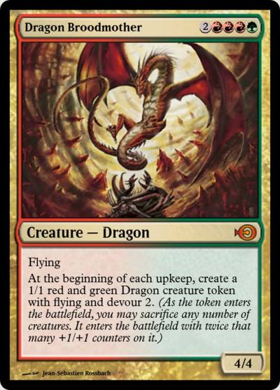 Dragon Broodmother PRM-32553 Magic Online Promos Magic card