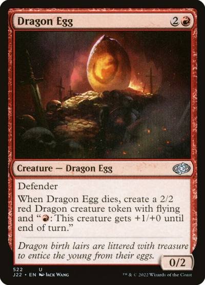 Dragon Egg J22-522 Jumpstart 2022 Magic card